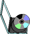 GIF-Bild CD im Pixel-Style