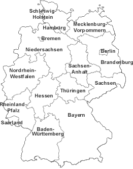 GIF-Bild Deutschlandkarte im Pixel-Style
