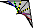 GIF-Bild Drachen (Kites) im Pixel-Style