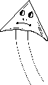 GIF-Bild Drachen (Kites) im Pixel-Style