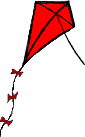 GIF-Bild Drachen (Kites) im Pixel-Style