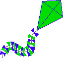 GIF-Bild Drachen (Kites) im Pixel-Style