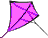 GIF-Bild Drachen (Kites) im Pixel-Style