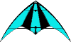 GIF-Bild Drachen (Kites) im Pixel-Style
