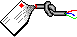 GIF-Bild Email im Pixel-Style