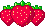 GIF-Bild Erdbeeren im Pixel-Style