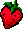 GIF-Bild Erdbeeren im Pixel-Style