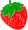 GIF-Bild Erdbeeren im Pixel-Style