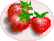 GIF-Bild Erdbeeren im Pixel-Style