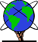 GIF-Bild Erde im Pixel-Style