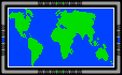 GIF-Bild Erde im Pixel-Style