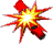 GIF-Bild Explosives im Pixel-Style