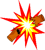GIF-Bild Explosives im Pixel-Style