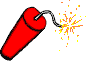 GIF-Bild Explosives im Pixel-Style
