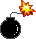 GIF-Bild Explosives im Pixel-Style