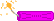 pinklila Dynamitstange mit brennender Lunte