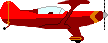 roter Doppeldecker von der Seite
