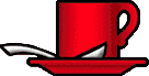 GIF-Bild Kaffee im Pixel-Style