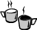 GIF-Bild Kaffee im Pixel-Style