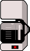 GIF-Bild Kaffee im Pixel-Style