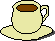 GIF-Bild Kaffee im Pixel-Style