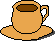 GIF-Bild Kaffee im Pixel-Style