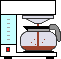 GIF-Bild Kaffee im Pixel-Style