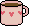 GIF-Bild Kaffee im Pixel-Style