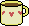 GIF-Bild Kaffee im Pixel-Style