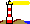 GIF-Bild Leuchtturm im Pixel-Style