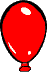 GIF-Bild Luftballons im Pixel-Style