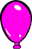GIF-Bild Luftballons im Pixel-Style