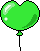 GIF-Bild Luftballons im Pixel-Style