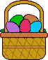 GIF-Bild Ostern im Pixel-Style