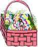 GIF-Bild Ostern im Pixel-Style