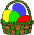 GIF-Bild Ostern im Pixel-Style