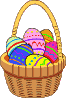 GIF-Bild Ostern im Pixel-Style
