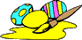 GIF-Bild Ostern im Pixel-Style
