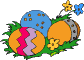 GIF-Bild Ostern im Pixel-Style