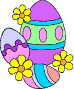 GIF-Bild Ostern im Pixel-Style
