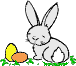 GIF-Bild Ostern im Pixel-Style