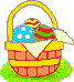 GIF-Bild Ostern im Pixel-Style
