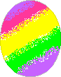 GIF-Bild Ostern im Pixel-Style