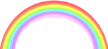 GIF-Bild Regenbogen im Pixel-Style