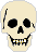 GIF-Bild Totenkopf im Pixel-Style