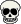 GIF-Bild Totenkopf im Pixel-Style