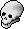GIF-Bild Totenkopf im Pixel-Style