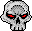 GIF-Bild Totenkopf im Pixel-Style