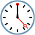 GIF-Bild Uhr im Pixel-Style