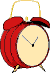 GIF-Bild Uhr im Pixel-Style